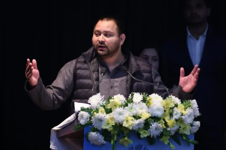 Nitish Kumar cannot take Bihar forward: Tejashwi Yadav