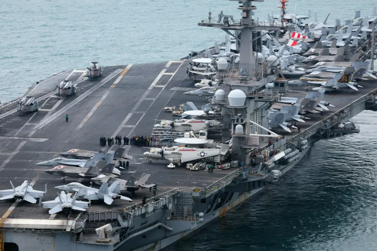 North Korea Issues Warning on Strategic Deterrence Following US Aircraft Carrier's Deployment to South Korea