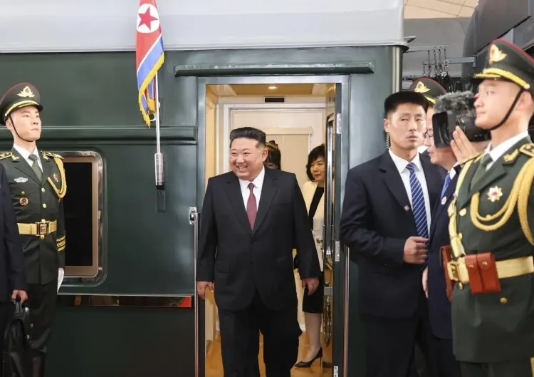 Has North Korea's Kim Arrived in Beijing for a Military Parade?