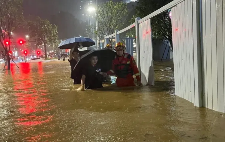 Why Did Northeast China's Heilongjiang Issue a Red Alert for Rainstorms?