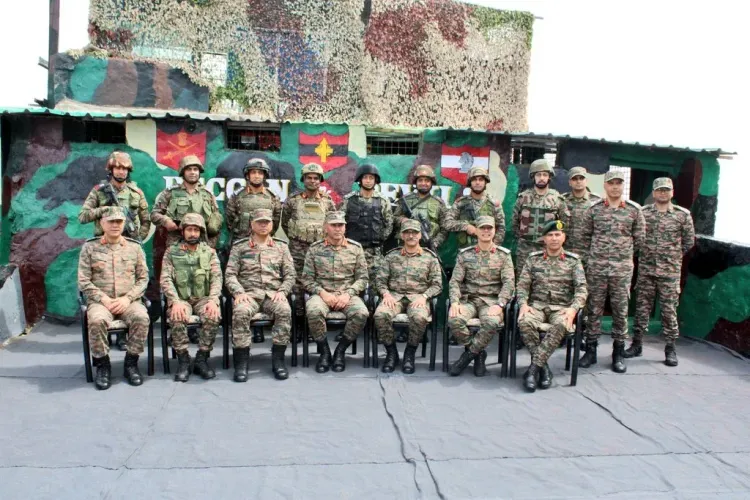 What Did the Northern Army Commander Discover During His Review of the Bimber Gali Brigade?