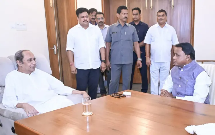 क्या ओडिशा के सीएम मोहन चरण माझी ने नवीन पटनायक से स्वास्थ्य के बारे में जानकारी ली?