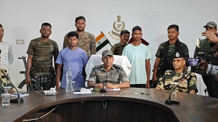 Did Odisha Police Capture Two Notorious CPI (Maoist) Members in Malkangiri District?