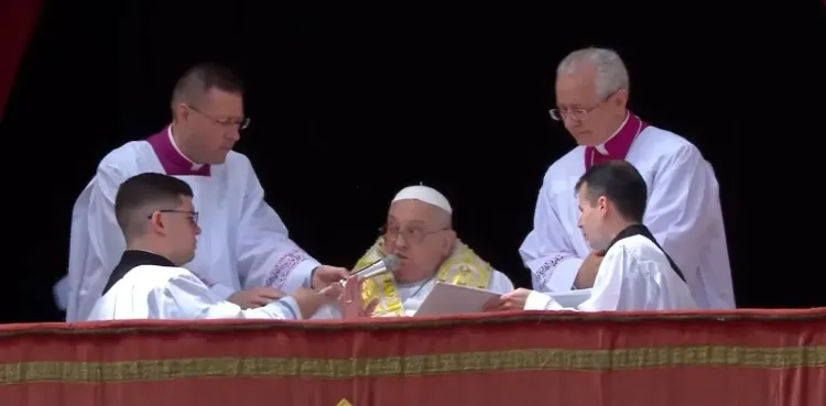 Pope Calls for Gaza Ceasefire and Global Peace on Easter