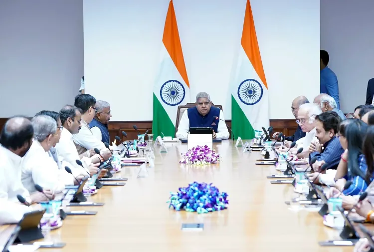 Standoff between Opposition and Government Forces Rajya Sabha Chairman to Exit BAC Meeting