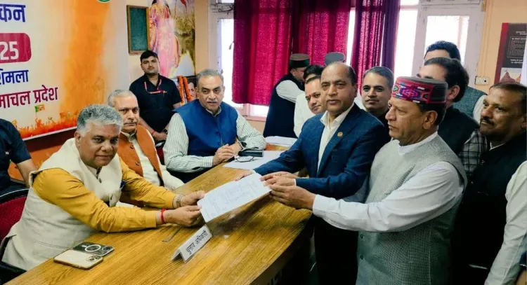 Will Outgoing Himachal BJP Chief Rajeev Bindal Retain His Position for a Third Term?