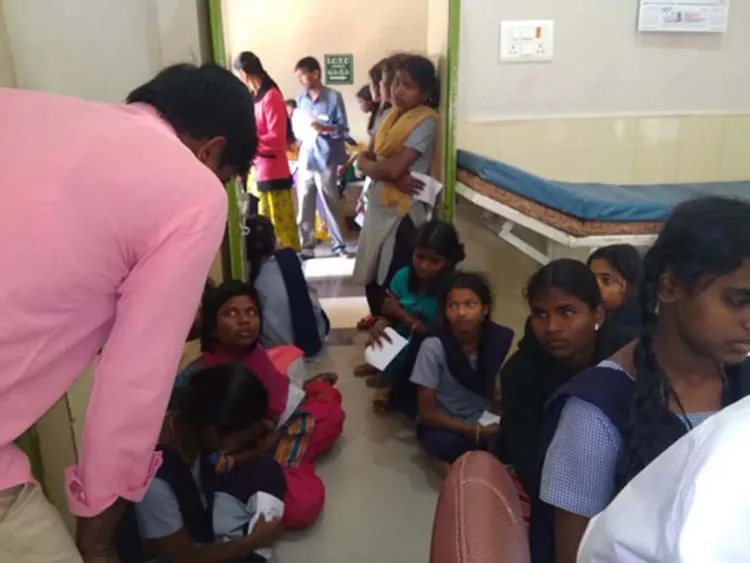 What Led to the Illness of Over 60 Students at Kheda School?