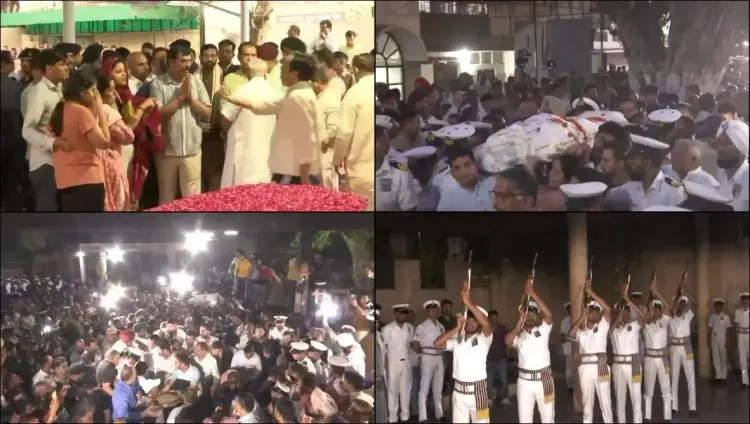 Pahalgam Tragedy: Young Navy Officer Bid Farewell by Wife in Haryana