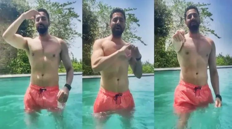 Ayushmann Khurrana, a Panchkula Native, Dances to a New Haryanvi Track