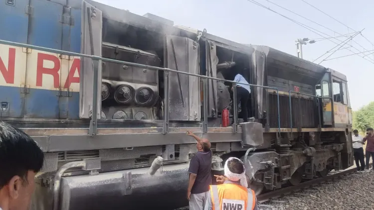 What Caused the Smoke Scare on the Jaipur-Jodhpur Intercity Express?