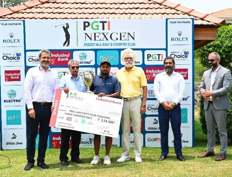 Did Umed Kumar Triumph on His Professional Debut at PGTI NexGen Forest Hill?