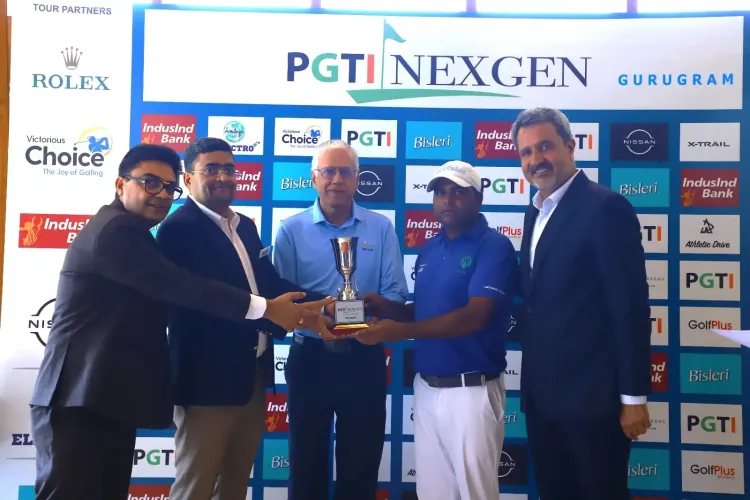 Rajesh Kumar Gautam Triumphs at PGTI NexGen Gurugram with Steady 72
