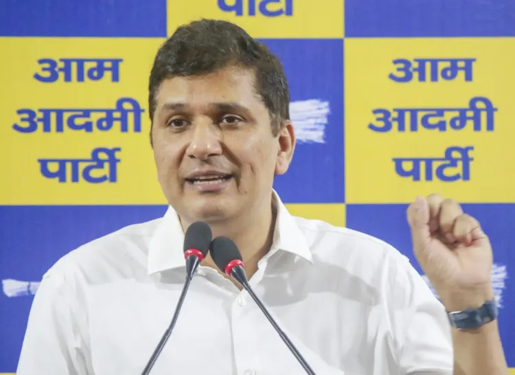 क्या सौरभ भारद्वाज ने ईडी की कार्रवाई पर धन्यवाद दिया?