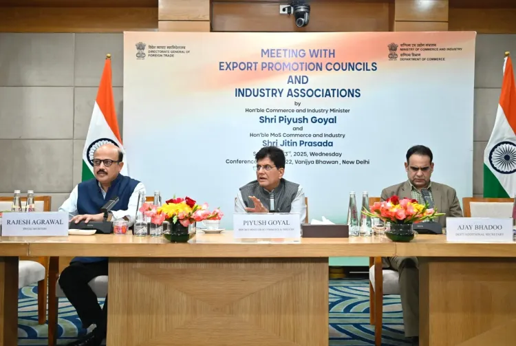 How is Piyush Goyal Supporting Indian Exporters Amid Global Trade Challenges?