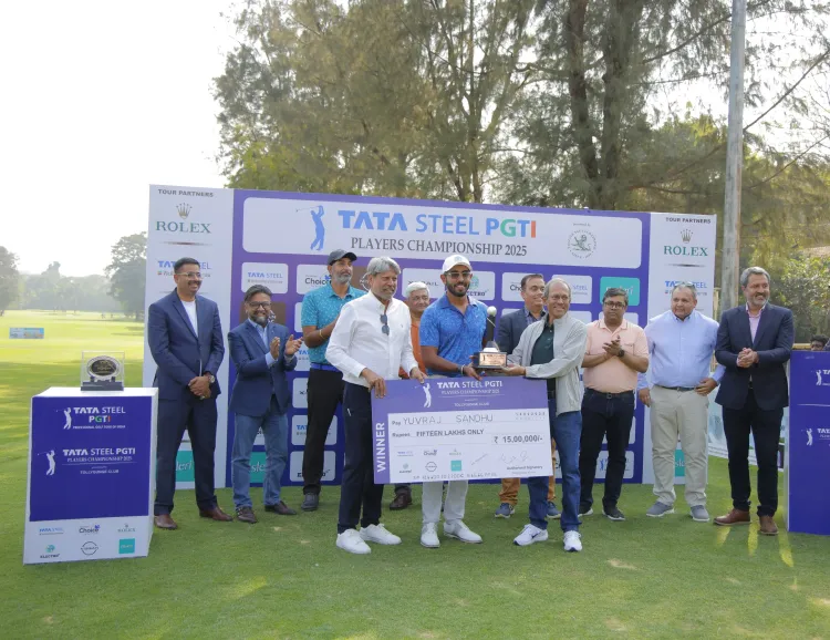Players Championship: Yuvraj Sandhu Claims Victory at Season Opener by Two Strokes