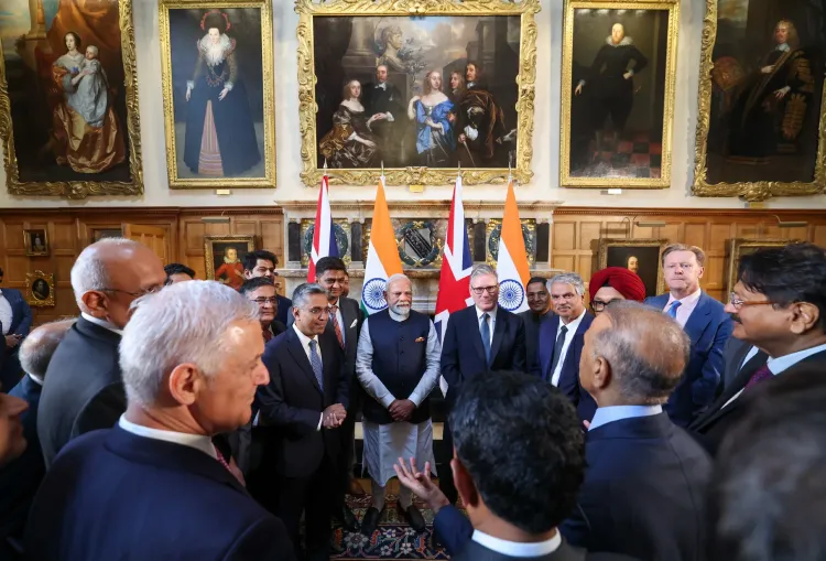 How are PM Modi and Starmer Encouraging Business Leaders to Maximize Opportunities?