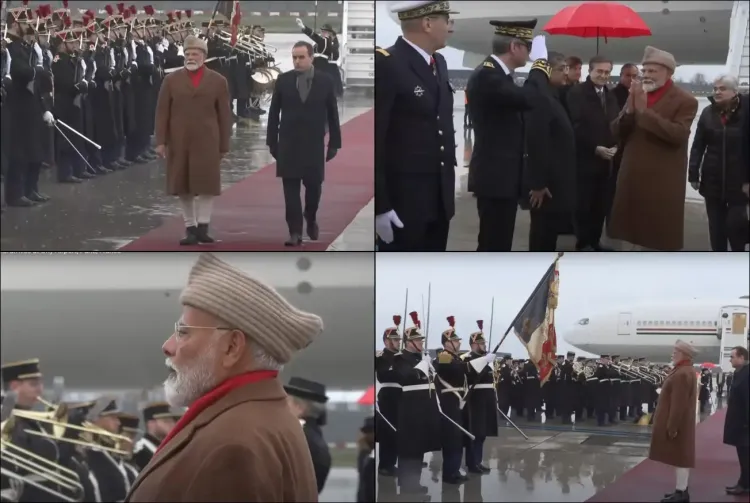 PM Modi Reaches Paris for AI Action Summit and Talks with President Macron