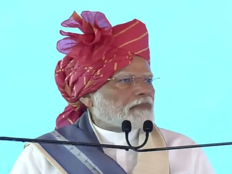PM Modi Unveils Development Initiatives Worth Rs 10,000 Crore in Haryana