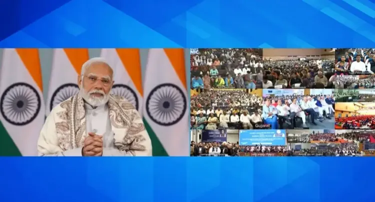 PM Modi Launches Property Card Distribution Under SVAMITVA Scheme in 10 States and 2 UTs
