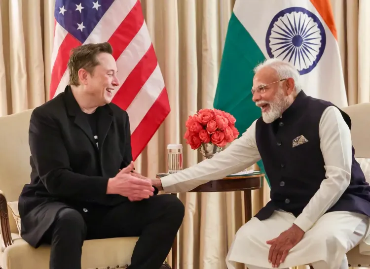 PM Modi Engages with Elon Musk to Strengthen India-US Technological Collaboration