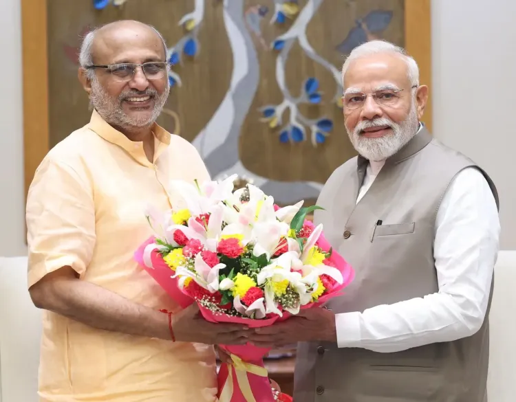 क्या पीएम मोदी ने सीपी राधाकृष्णन से मुलाकात की? उनके अनुभव से देश को होगा लाभ?