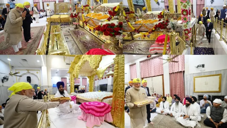 PM Modi and New Zealand's Luxon Pay Visit to Gurudwara Rakab Ganj Sahib