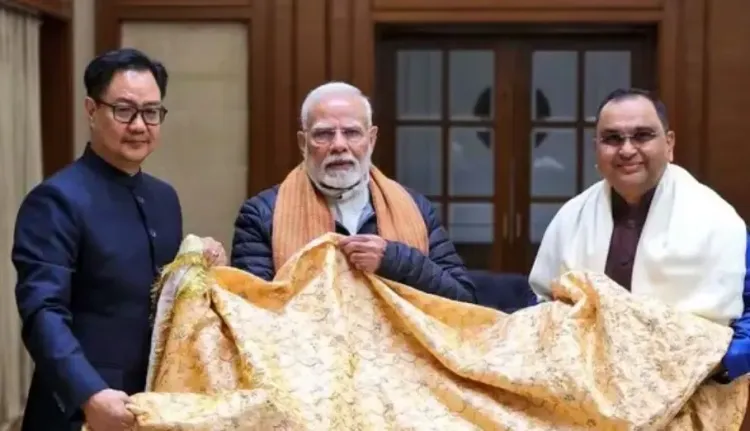 PM Modi Sends Ceremonial Chadar to Ajmer Sharif; Kiren Rijiju to Present It Today
