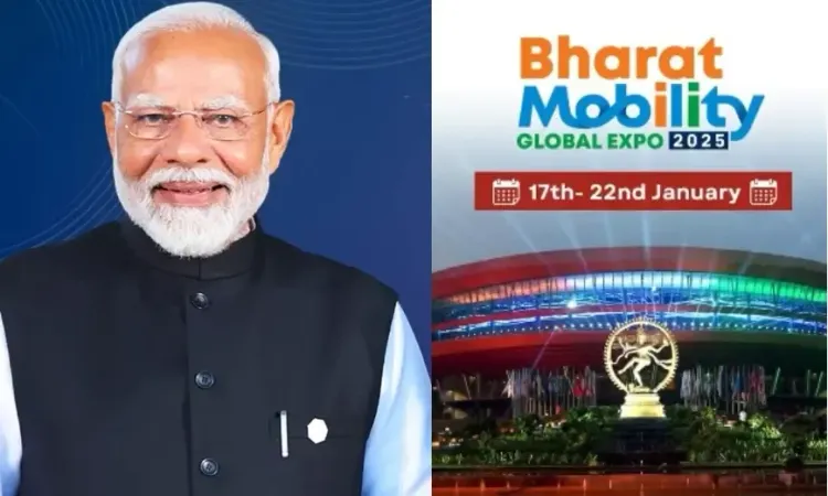 Prime Minister Modi to Launch Bharat Mobility Global Expo 2025