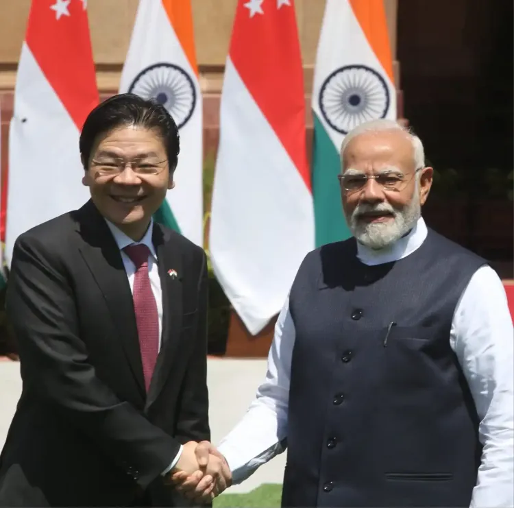 What Agreements Did PM Modi and Singapore PM Wong Discuss at Hyderabad House?