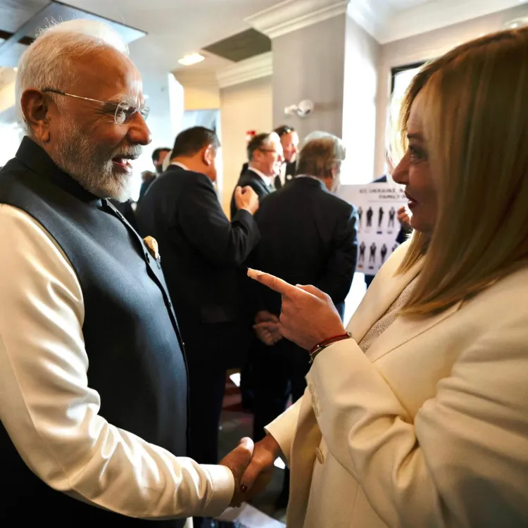 क्या प्रधानमंत्री नरेंद्र मोदी ने इटली की पीएम जॉर्जिया मेलोनी से बातचीत की?