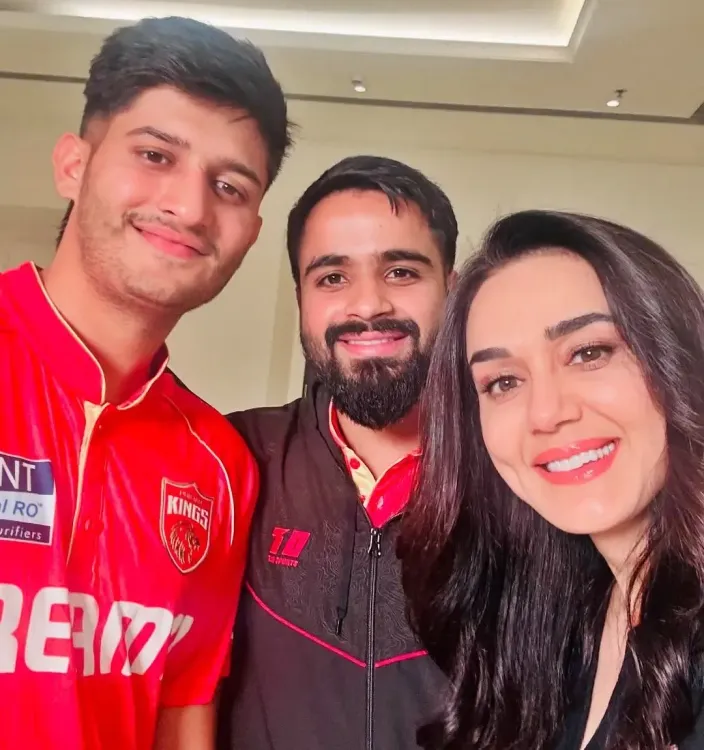 Is Preity Zinta Honoring the Young Stars of Her IPL Team as the ‘Foundation of Punjab Power’?