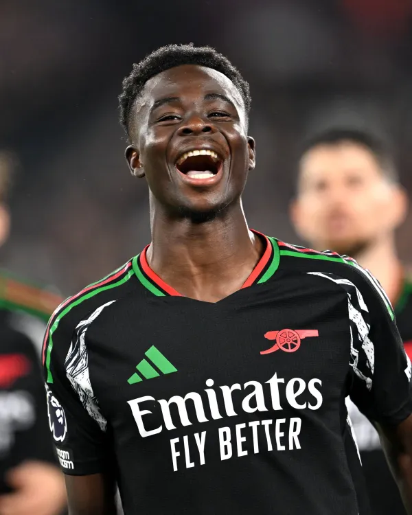 Premier League: Saka Shines Bright as Arsenal Defeats West Ham in 7-Goal Thriller