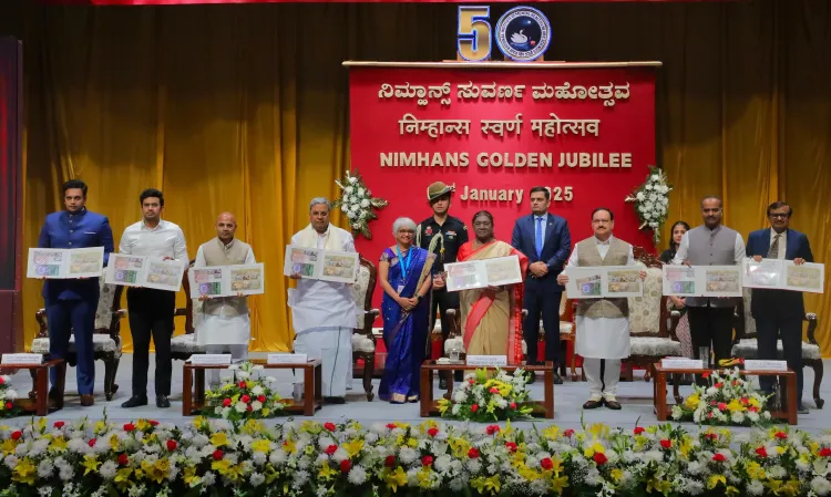 President Murmu Encourages NIMHANS to Incorporate Yoga for Mental and Physical Well-Being