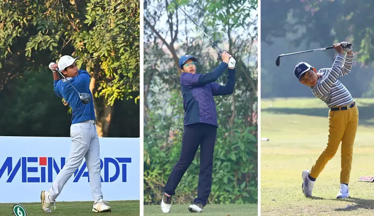 Pritish and Shambhavi Crowned Champions at the US Kids Golf Indian Championships