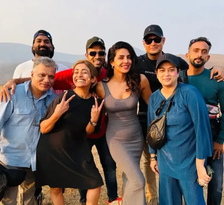 Priyanka Chopra Shares, 'It's a Working Holi for Us'