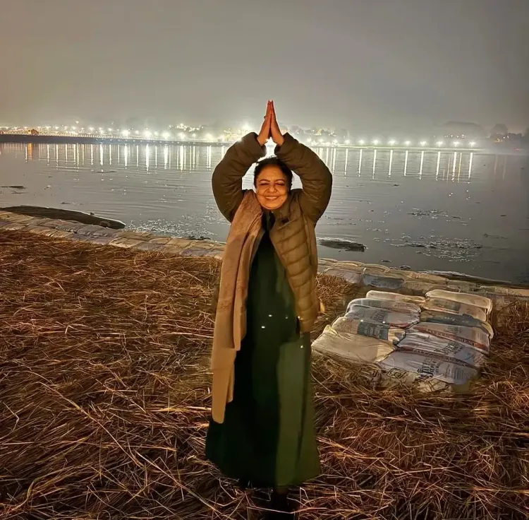 Madhu Chopra Celebrates Ganga on Instagram