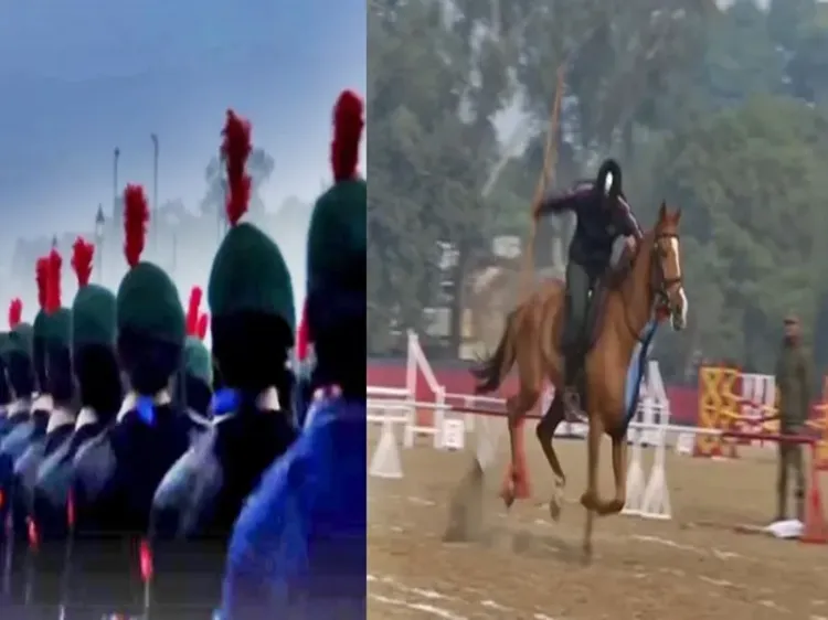 Republic Day Camp 2025: NCC Cadets Dazzle with Equestrian Showcase