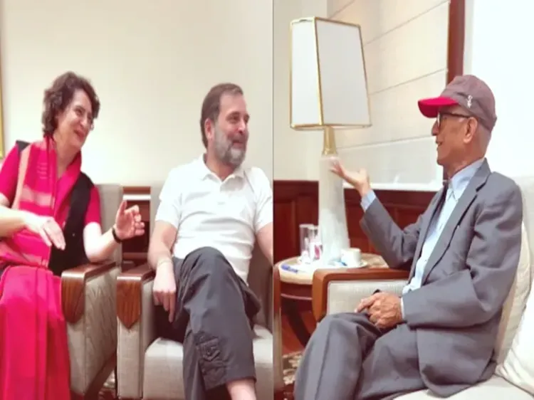 Rahul and Priyanka Reunite with Their Childhood Teacher in Heartfelt Instagram Clip