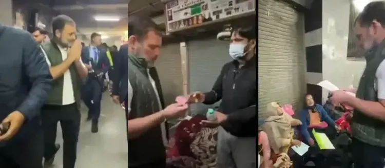 Rahul Gandhi Visits AIIMS Delhi, Critiques Insensitive Treatment of Patients