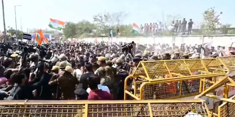 Rajasthan: Congress Protests Against 'Dadi' Comments on Indira Gandhi