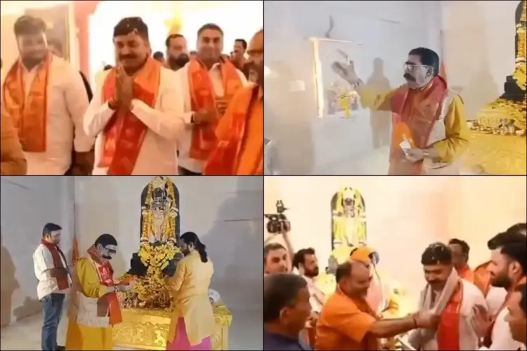 Rajasthan's LoP Visits Ram Temple; BJP Leader's Gangajal Act Provokes Outcry