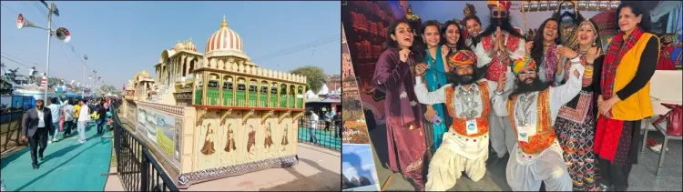 Rajasthan's Rich Heritage Shines at Bharat Parv 2025