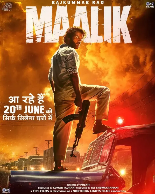 Rajkummar Rao's Action-Thriller 'Maalik' Set for June 20 Release