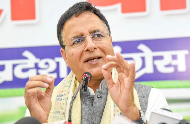क्या रणदीप सुरजेवाला ने राज्य सभा में चुनावी प्रक्रिया की अखंडता पर चर्चा की मांग की?