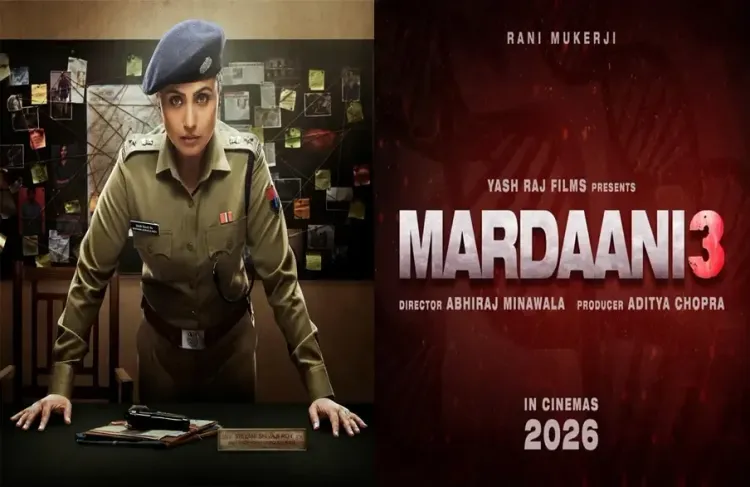 Rani Mukerji Reveals ‘Mardaani 3’ is ‘Dark and Brutal’, Scheduled for 2026 Release