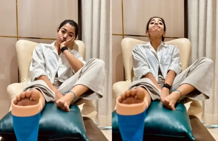 Rashmika Mandanna Makes a Comeback to 'Bunny Hop Mode' After Leg Injury