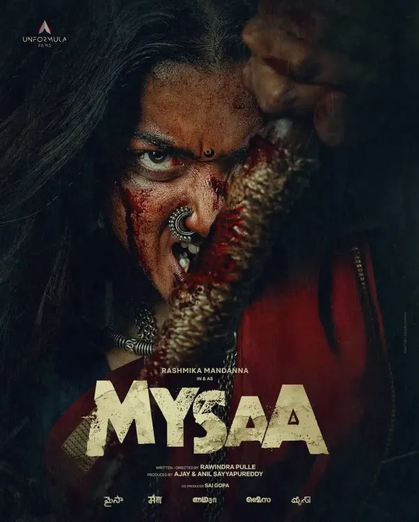 What Makes Rashmika Mandanna's Fiercest Look in ‘Mysaa’ So Unique?