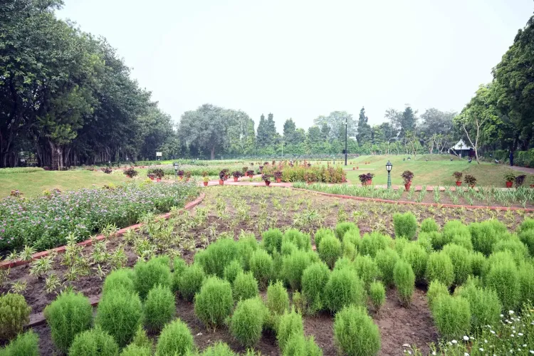क्या अमृत उद्यान में नए आकर्षणों का उद्घाटन राष्ट्रपति मुर्मू ने किया?