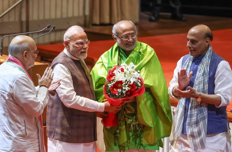 क्या राष्ट्रपति मुर्मू और पीएम मोदी ने सीपी राधाकृष्णन को उपराष्ट्रपति बनने पर बधाई दी?