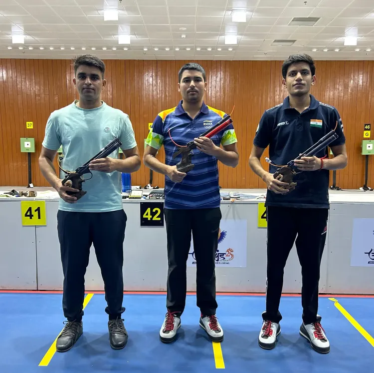 क्या राष्ट्रीय चयन ट्रायल में सुरुचि सिंह और सौरभ चौधरी ने जीता 10 मीटर पिस्टल टी4?